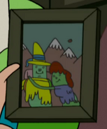 The picture of Margles in Magic Man's house