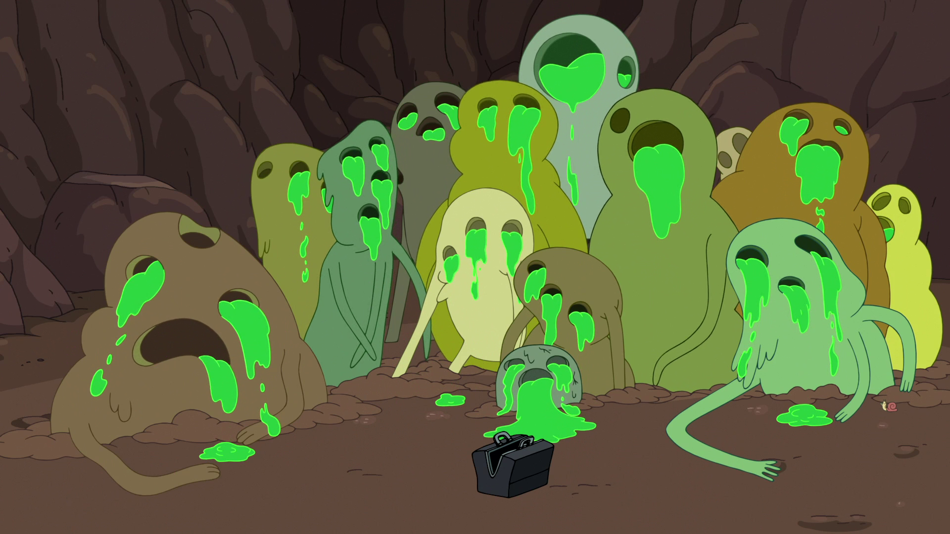 adventure time candy people zombies