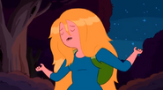 S5e11 Fionna singing with no hat