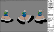 Modelsheet dreamfinnwithginormouslegs