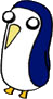 A penguin from the original short