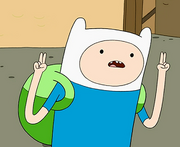 Finn with five fingers