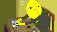 S5e24 Lemongrab playing with Lemon-Sweets