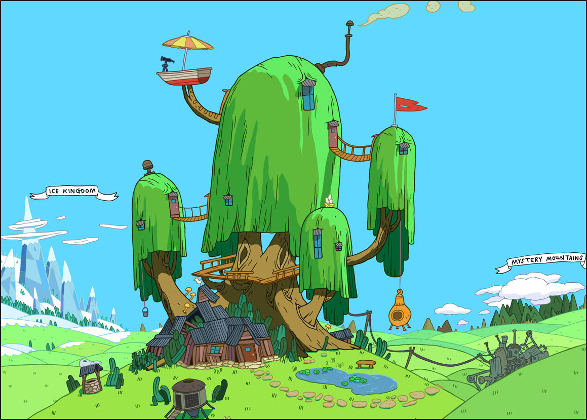 adventure time kingdoms list