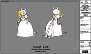 Modelsheet fionna indress withpurse