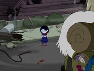 Simon noticing Marceline's crying