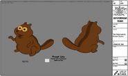 Modelsheet thechipmunkinsunsetcolors