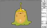 Modelsheet slimeprincess - withegginbody