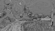 Farmworld concept art by Jesse Balmer