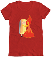 Finn and Flame Princess Hug T-Shirt