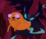 S1e12 Marceline biting Jake