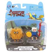 Wave 3 of 2 in. Figures: Jake and Finn Food pack