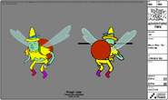 Modelsheet magicman fly closeup