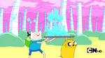 S2e15 finn and jake carrying bubbles