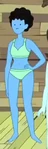 S5e20 bikini babe curly black hair.png (33 KB) Dark blue skin, black curly hair in an afro, green bikini