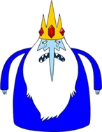 Simon fully transformed into the Ice King.