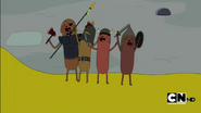 S2e22 Hot Dog Knights on Jake