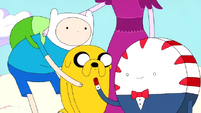 S2e17 Finn and Jake's smiles disappear