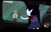 S5e14 Marcy watching Simon put on his crown