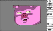 Modelsheet pigwithdramaticlighting - specialpose