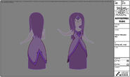 Modelsheet flameprincess - wet3