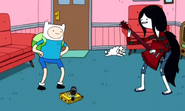 S2e1 marceline and finn recording music