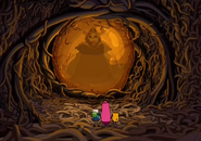 The Lich sealed in amber in Princess Bubblegum's castle