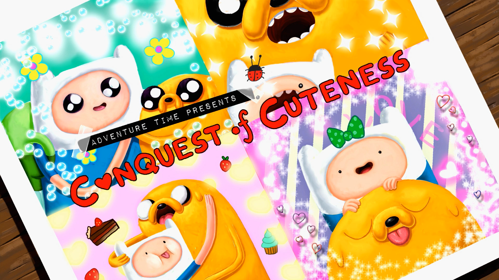 Lãng mạn Adventure Time Conquest of Cuteness Thế giới của Finn và Jake