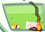 Finn and Jake Flaming Crossbow