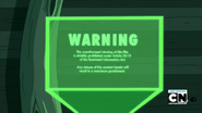 S2e23 movie warning