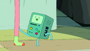 S5e40 BMO kicking Abracadaniel