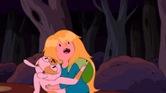 S5e11 Fionna protecting Cake