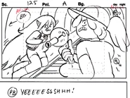 Varmits storyboard panel
