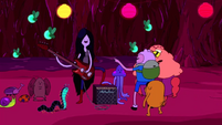 S1e12 Marceline playing bass
