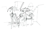 Abstract concept art by writer/storyboard artist Graham Falk