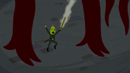 Lemongrab with his sound sword