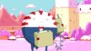 S6e10 Peppermint Butler on phone