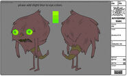 Modelsheet zombie114