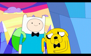 Finn and Jake at Ice King and Old Lady Princess's wedding
