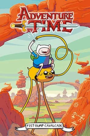 finn and jake fist bump gif