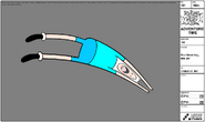 Modelsheet finn stretchingintojar