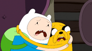 S7e19 Finn and Jake traumitised