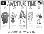 Adventure Time July line-up