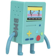 BMO action figure with the Pro Football 1861 interchangeable face-plate.