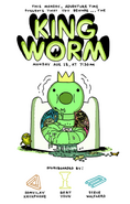 Promotional art of "King Worm"