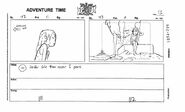 The Dark Cloud storyboard panel