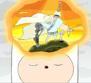 S2e24 finn meditating