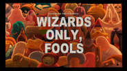 Wizards Only, Fools Titlecard