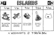 Adventure Time islands line-up