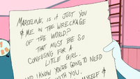 S4e25 Simon's note to Marcy